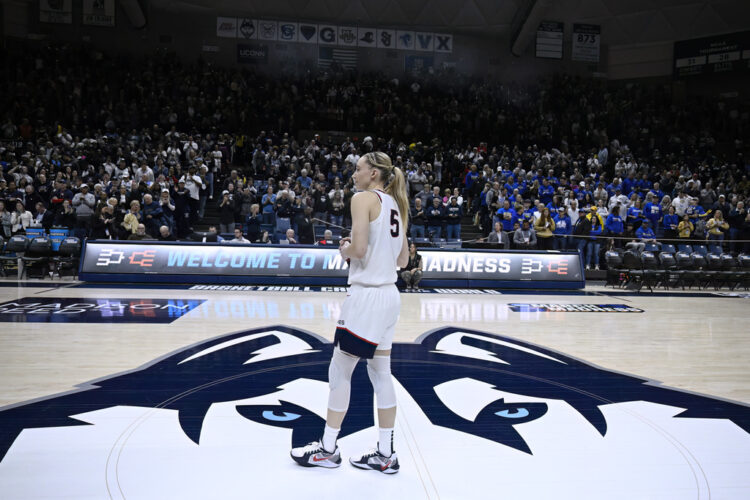 Paige Bueckers eyeing a national title after playing at Gampel Pavilion for the final time